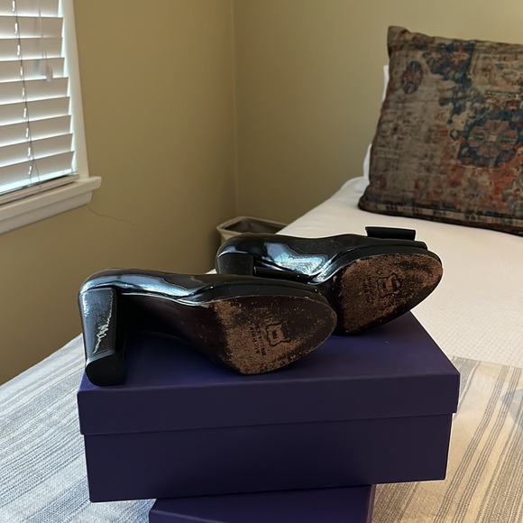 Stuart Weiztman BowRight platform shoes - Picture 4 of 7